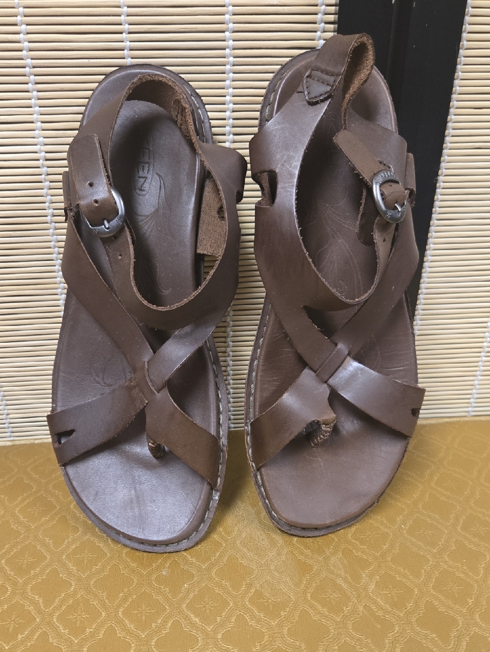 Womens Keen Brown Suede Sandal (Size EU 37.5 / US 7)